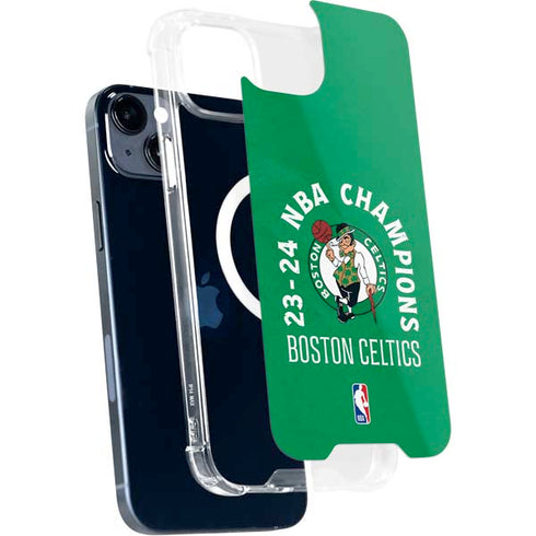 2024 NBA Champions Boston Celtics iPhone 14 Plus MagSafe Case