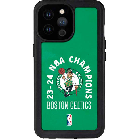 2024 NBA Champions Boston Celtics iPhone 14 Pro Max Waterproof Case