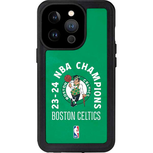 2024 NBA Champions Boston Celtics iPhone 14 Pro Waterproof Case
