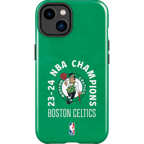 2024 NBA Champions Boston Celtics iPhone 15 Impact Case