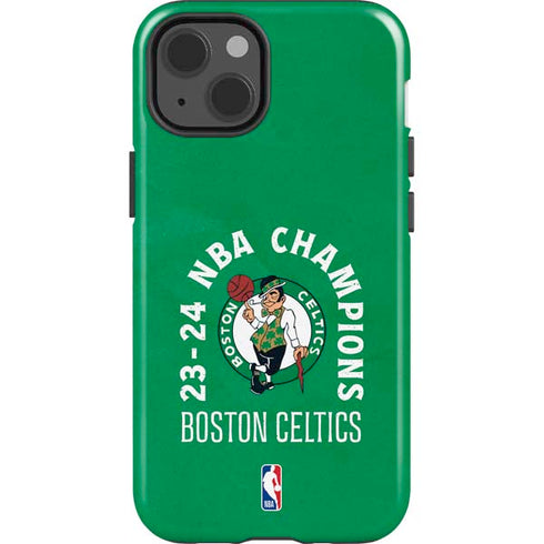 2024 NBA Champions Boston Celtics iPhone 15 Plus Impact Case
