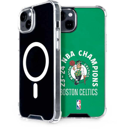 2024 NBA Champions Boston Celtics iPhone 15 Plus MagSafe Case