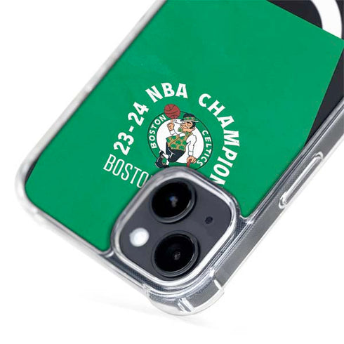 2024 NBA Champions Boston Celtics iPhone 15 Plus MagSafe Case
