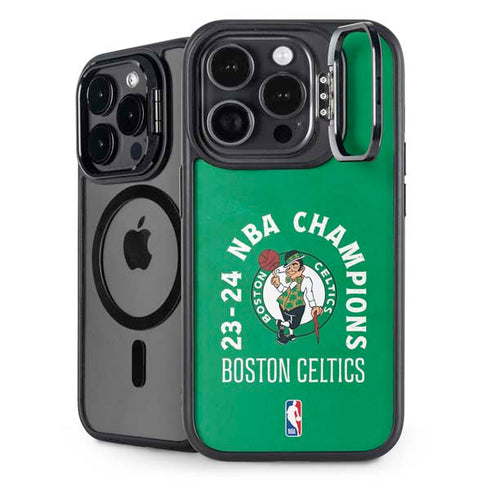 2024 NBA Champions Boston Celtics iPhone 15 Pro Max Kickstand Case