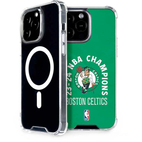 2024 NBA Champions Boston Celtics iPhone 15 Pro Max MagSafe Case