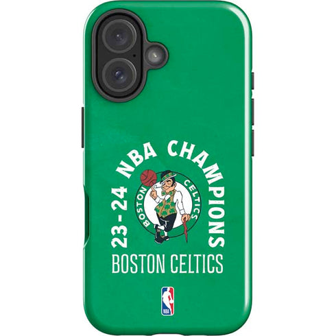 2024 NBA Champions Boston Celtics iPhone 16 Impact Case