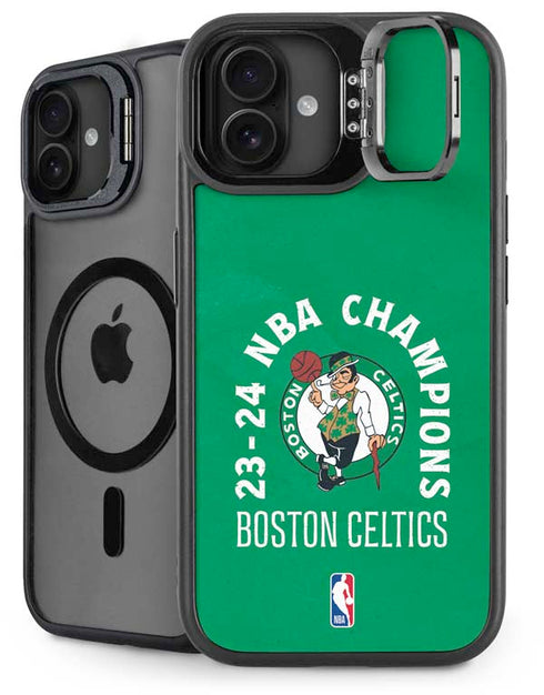 2024 NBA Champions Boston Celtics iPhone 16 Plus Kickstand Case