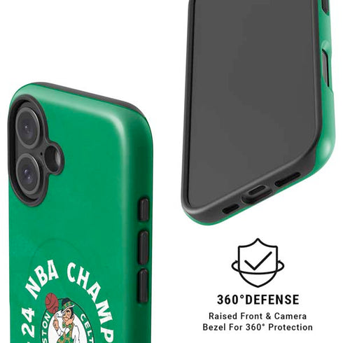 2024 NBA Champions Boston Celtics iPhone 16 Plus Magsafe Impact Case