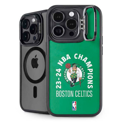 2024 NBA Champions Boston Celtics iPhone 16 Pro Max Kickstand Case