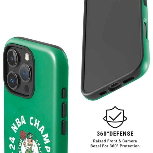 2024 NBA Champions Boston Celtics iPhone 16 Pro Max Magsafe Impact Case
