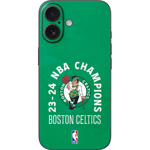 2024 NBA Champions Boston Celtics iPhone 16 Skin