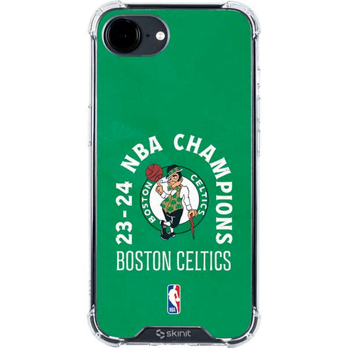 2024 NBA Champions Boston Celtics iPhone 16e Clear Case