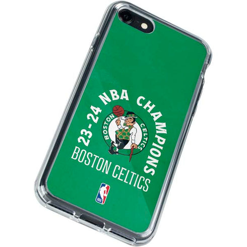 2024 NBA Champions Boston Celtics iPhone SE (2nd & 3rd Gen) Clear Case