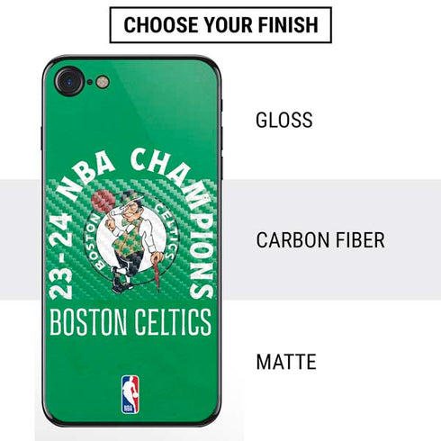 2024 NBA Champions Boston Celtics iPhone SE (2nd & 3rd Gen) Skin