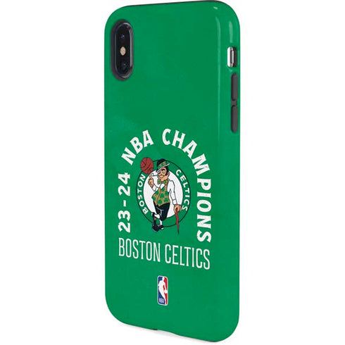 2024 NBA Champions Boston Celtics iPhone X Pro Case
