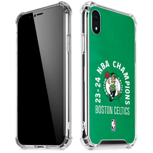 2024 NBA Champions Boston Celtics iPhone XR Clear Case