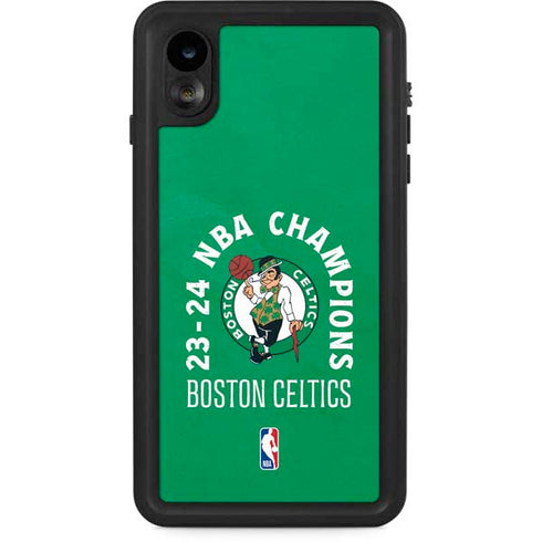 2024 NBA Champions Boston Celtics iPhone XR Waterproof Case