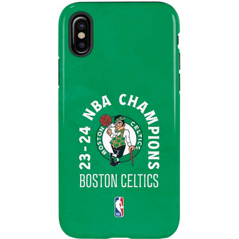 2024 NBA Champions Boston Celtics iPhone XS Pro Case