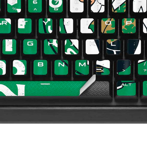 2024 NBA Champions Boston Celtics K95 RGB PLATINUM Mechanical Gaming Keyboard Skin