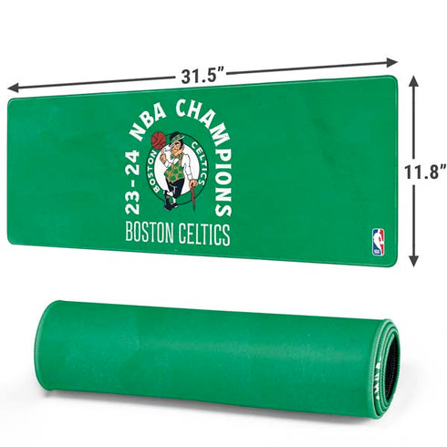 2024 NBA Champions Boston Celtics Gaming Mouse Pad