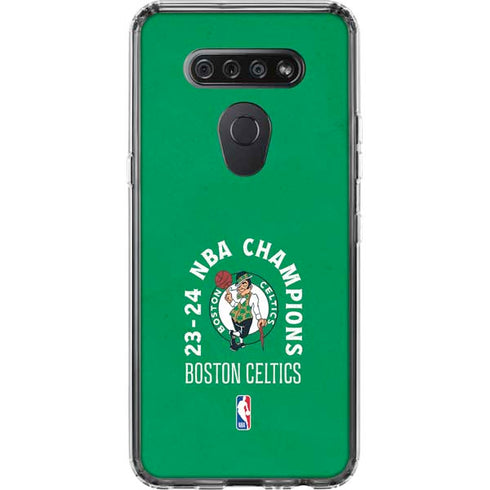2024 NBA Champions Boston Celtics LG K51/Q51 Clear Case