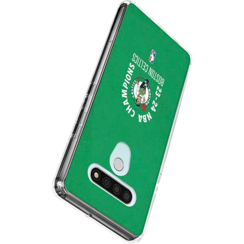 2024 NBA Champions Boston Celtics LG Stylo 6 Clear Case