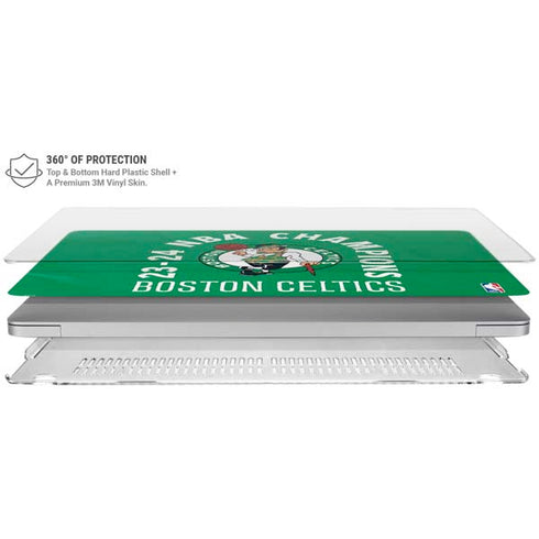 2024 NBA Champions Boston Celtics MacBook Air 15in (2023-2025) Case plus Skin