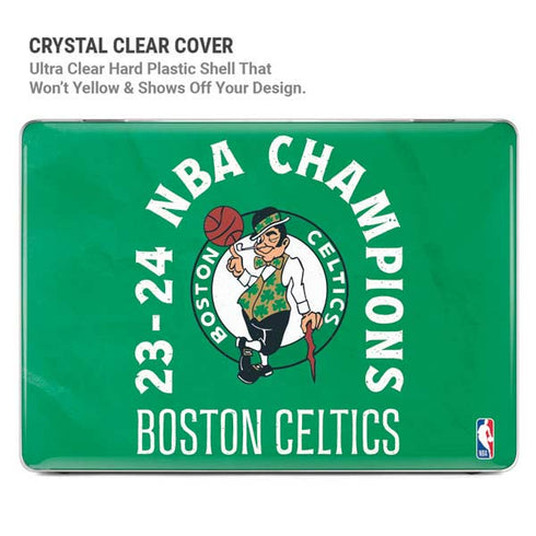 2024 NBA Champions Boston Celtics MacBook Pro 16in (2021-25) Case plus Skin