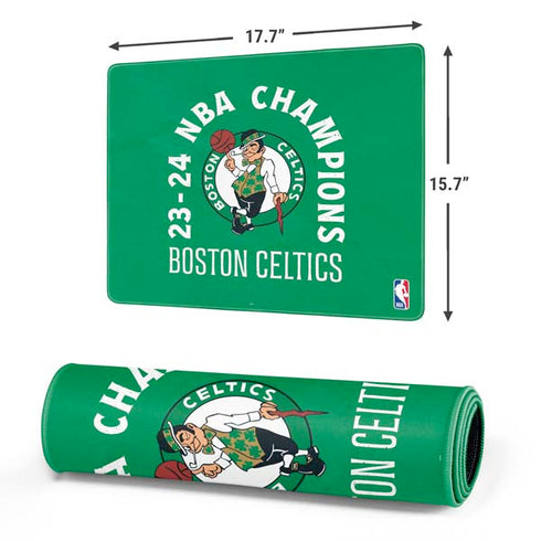 2024 NBA Champions Boston Celtics Gaming Mouse Pad