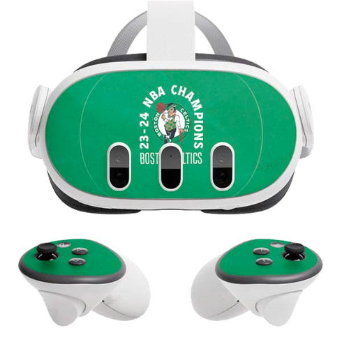 2024 NBA Champions Boston Celtics Meta Quest 3 Skin