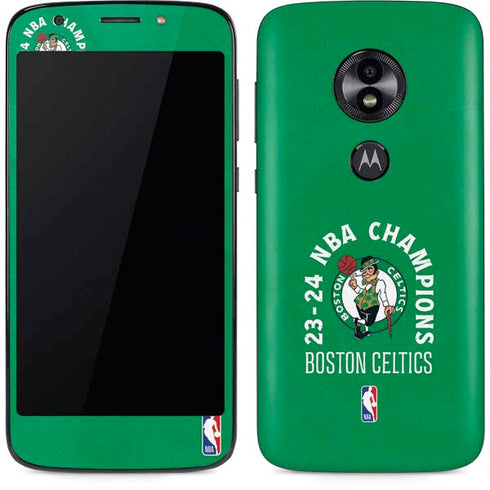 2024 NBA Champions Boston Celtics Moto E5 Play Skin