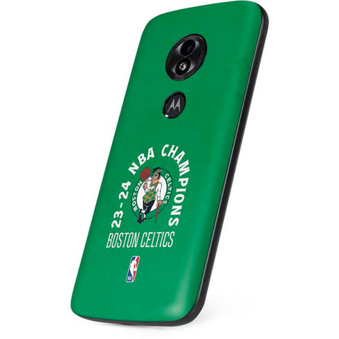 2024 NBA Champions Boston Celtics Moto E5 Play Skin