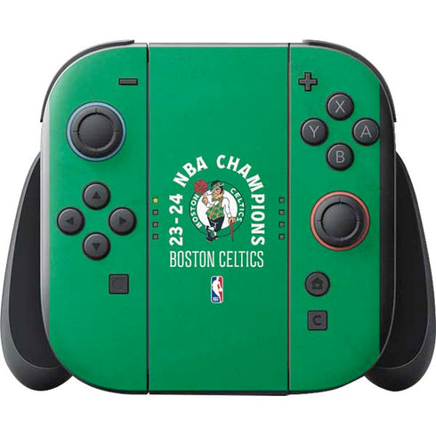 2024 NBA Champions Boston Celtics Nintendo Switch 2 (2025) with Joy-Con Skin