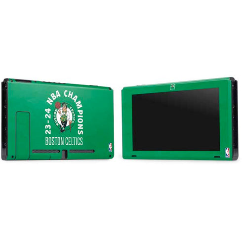 2024 NBA Champions Boston Celtics Nintendo Switch Bundle Skin