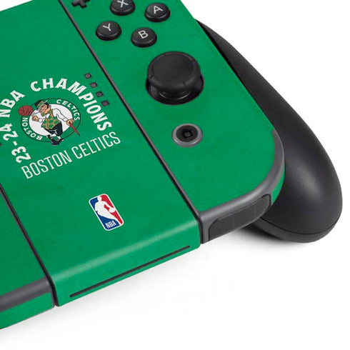 2024 NBA Champions Boston Celtics Nintendo Switch Bundle Skin