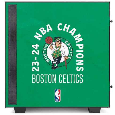 2024 NBA Champions Boston Celtics NZXT H510 Compact ATX Mid-Tower Case Skin