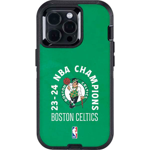 2024 NBA Champions Boston Celtics Otterbox Defender iPhone Skin