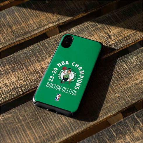 2024 NBA Champions Boston Celtics Otterbox Symmetry iPhone Skin