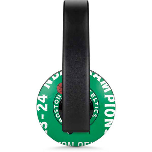2024 NBA Champions Boston Celtics PlayStation 4 Gold Wireless Headset Skin