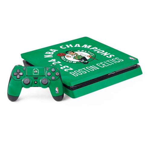 2024 NBA Champions Boston Celtics PS4 Slim Bundle Skin