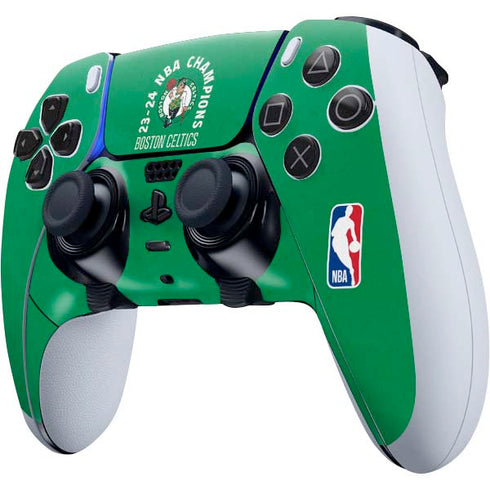 2024 NBA Champions Boston Celtics PS5 DualSense Edge Pro Controller Skin