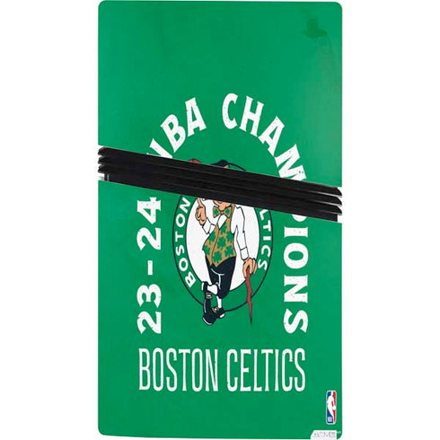 2024 NBA Champions Boston Celtics PS5 Pro Bundle Skin
