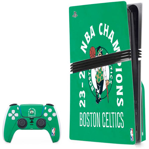 2024 NBA Champions Boston Celtics PlayStation PS5 Skins