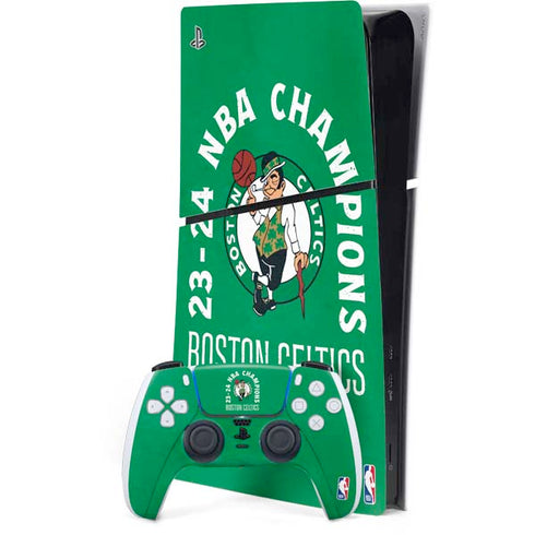 2024 NBA Champions Boston Celtics PlayStation PS5 Skins