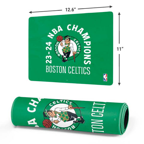 2024 NBA Champions Boston Celtics Gaming Mouse Pad