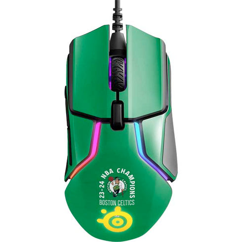 2024 NBA Champions Boston Celtics SteelSeries Rival 600 Gaming Mouse Skin