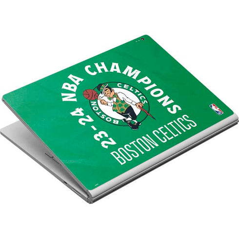 2024 NBA Champions Boston Celtics Surface Book Skin
