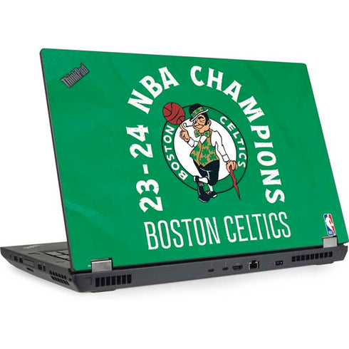 2024 NBA Champions Boston Celtics Lenovo ThinkPad Skin