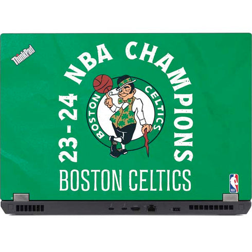 2024 NBA Champions Boston Celtics Lenovo ThinkPad Skin