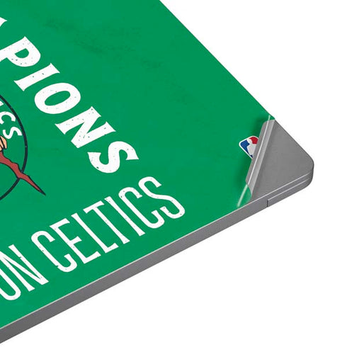 2024 NBA Champions Boston Celtics Universal Laptop 18in (14.6 x 10.6in) Skin